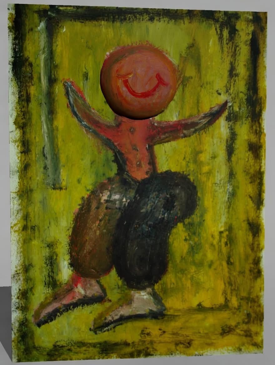 Sun-Headed Figure