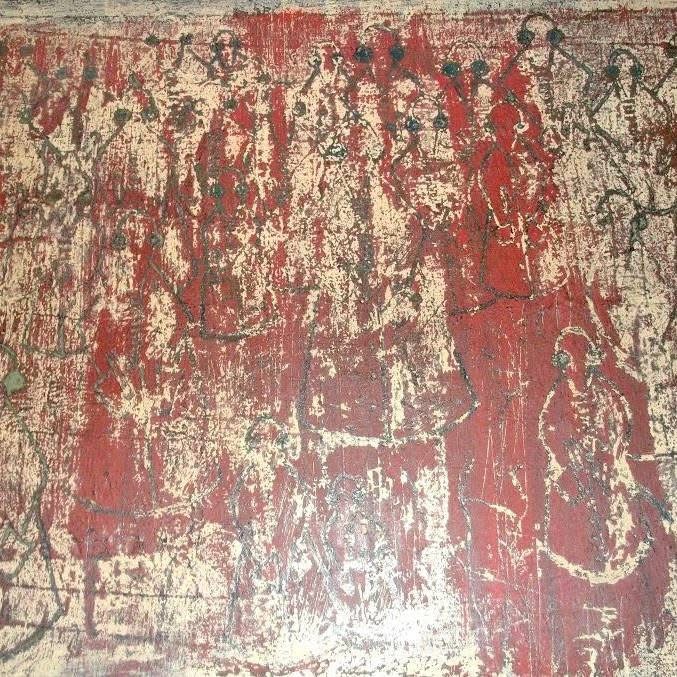 Red Frieze, 2017